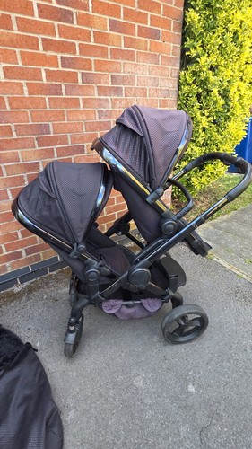 Icandy cerium double pram with - double,