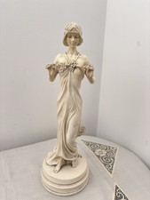Vintage stone italian lady - vintage,