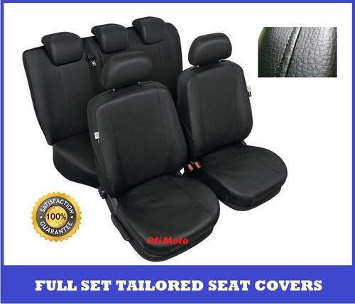 Black ecoleather full set - ecoleather,