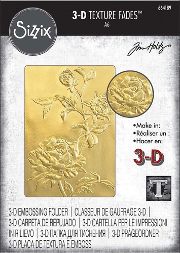 Sizzix roses embossing - sizzix,