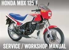 1983on Honda MBX 125 F  MBX125