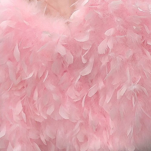 Real ostrich feather - real,