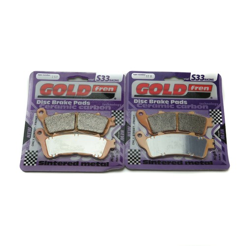 Goldfren s33 brake pads - goldfren, front
