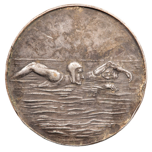 Vintage 1953 e - vintage, swimming