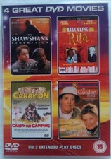 The Shawshank Redemption/Carry On Camping/Educating Rita/On Golden Pond 2004 DVD