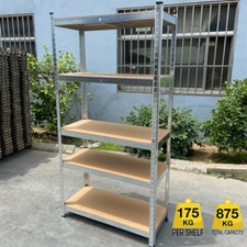 Heavy Duty Metal Shelving Racking Unit For Garage Workshop Warehouse Shed Storag
