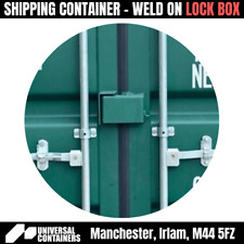 Shipping Container Lock Box - Cowl, Shrouds, locks, lockboxes, Weld on type