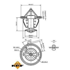 NRF 725132 THERMOSTAT, COOLANT
