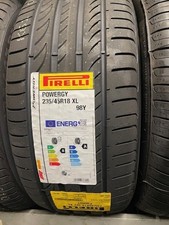 2 (a pair)  x 2354518 235/45R18  235/45R18 98Y XL Pirelli Powergy (New)