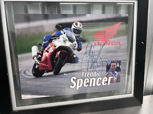 Fast freddie spencer autograph - freddie,