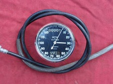 Genuine Smiths Chronometric Speedometer 120 mph Restored