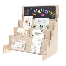 Wooden Greeting Card Display