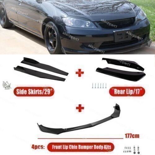 For honda civic glossy side - for,