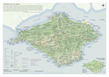 Historic Isle of Wight - map/poster