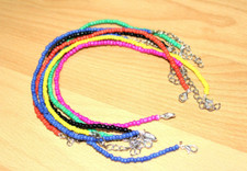 Multicoloured Beaded Choker