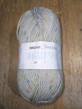 Sirdar Snuggly Spots DK 717 Grey Multi Colour Spots  1 x 50g Ball - Multi avail