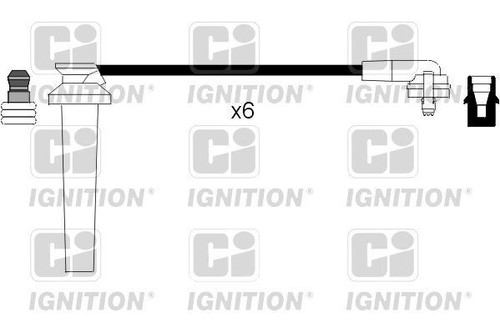 Ignition cable kit resistive - ignition,