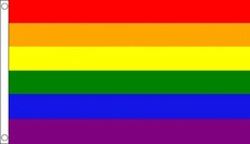 3' x 2' RAINBOW FLAG Gay Pride