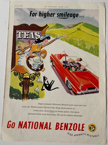 Vintage national benzole - national,