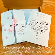 Personalised Wedding Card-