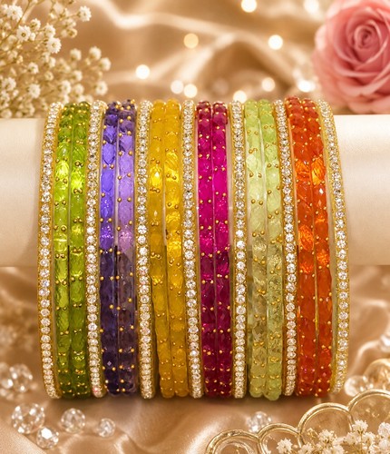 Kashmiri bangles raindrop - kashmiri, bangles/raindrop