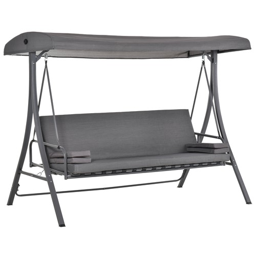 Outsunny patio 3 seater - 2-in-1,