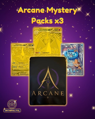 Arcane mystery pack - arcane, x3