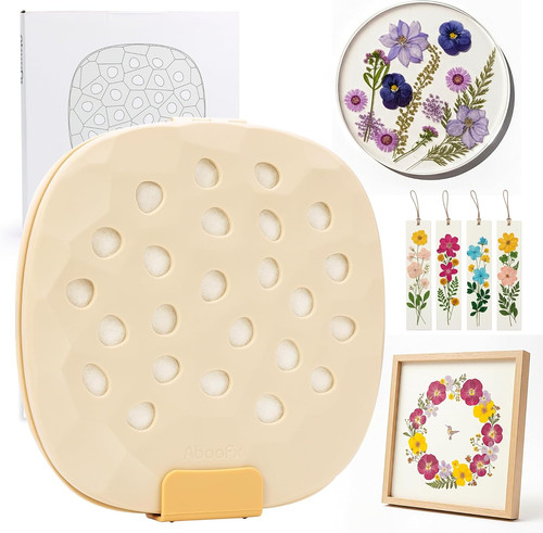 Large microwave flower - large, press