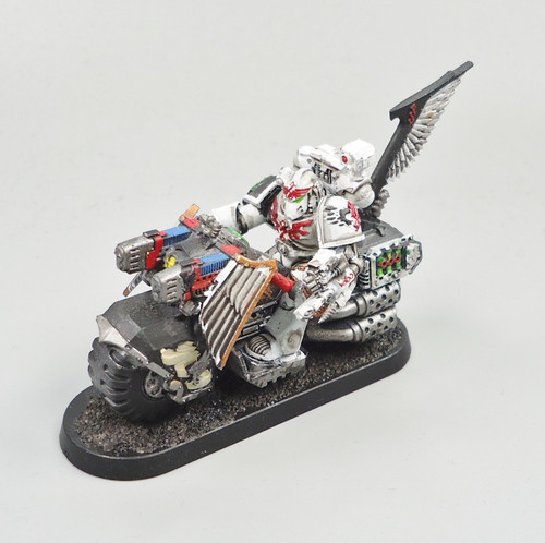 Dark angels ravenwing bike - dark,