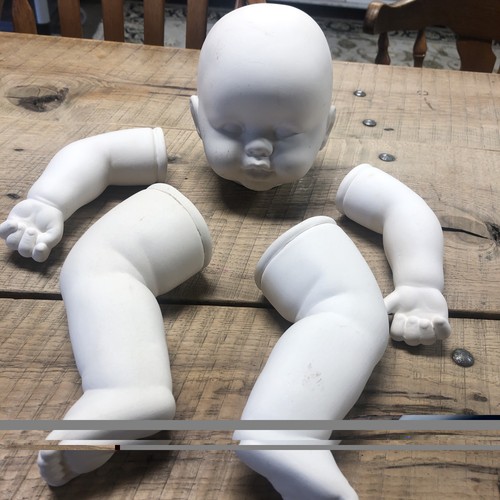 Vintage doll making - doll,
