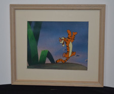 Tigger disney animation cel - tigger,