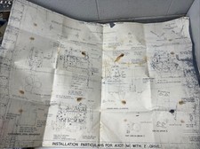 VINTAGE SCHEMATIC DRAWING