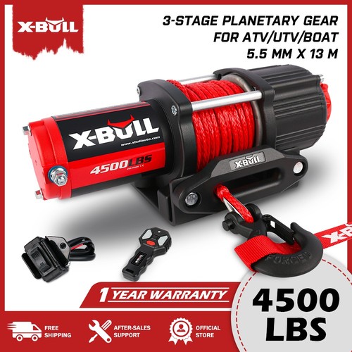 Bull 4500lb electric 12v atv - x-bull,