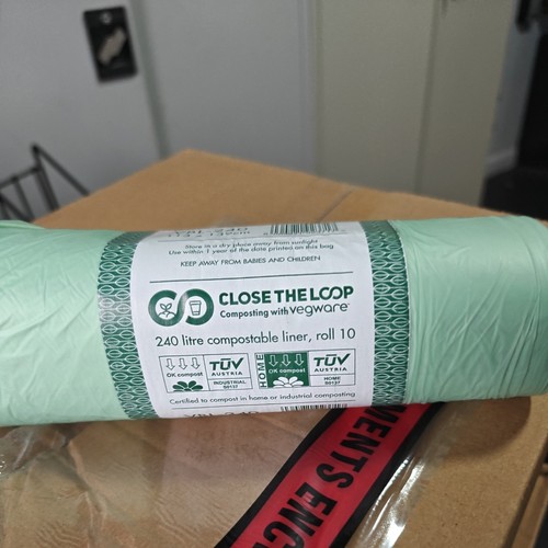Vegware 10x 240l compostable - vegware,