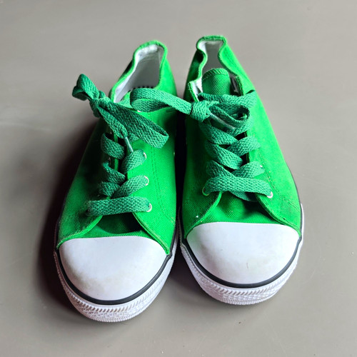 Dunlop green flash trainers - green,