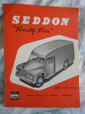 Seddon Twenty Five Diesel
