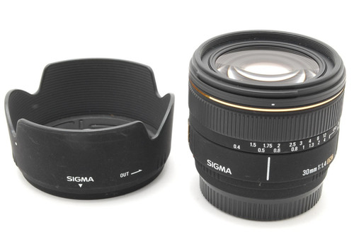 Sigma 30mm ex - 30mm, lens