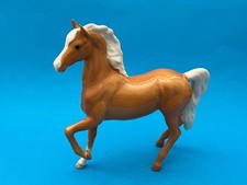 Beswick 1261 Palomino Prancing Arab Horse Second Version