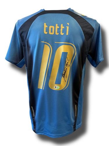 Francesco totti signed 2006 - signed,