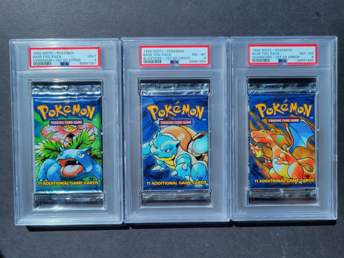 Pokemon psa base set - psa,