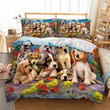 Dogs Family Duvet Cover