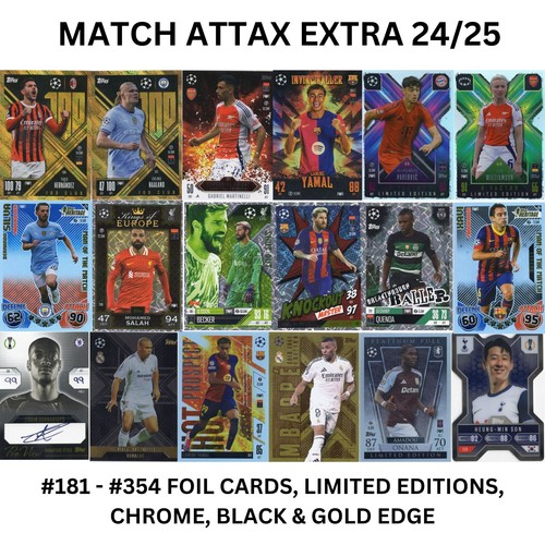 Match attax extra - match, 2025