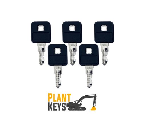 Ditch witch 961 set keys - ditch,