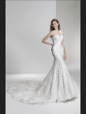 mermaid wedding dress size 8