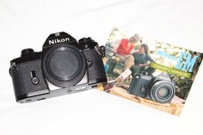 Nikon EM SLR Film Camera Body + Instruction Manual