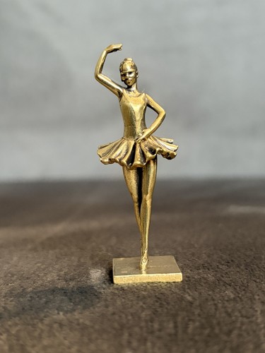 Solid brass young - young, ballerina