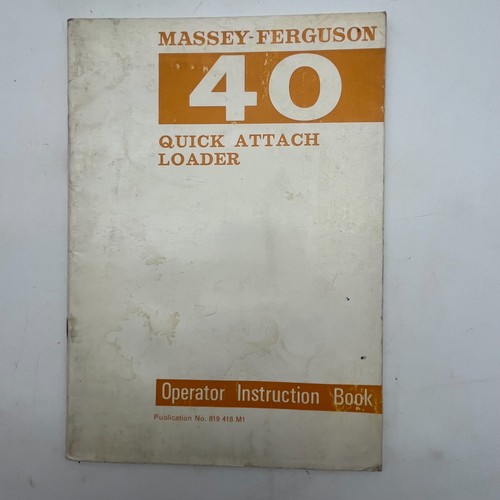 Massey ferguson quick - massey, 40