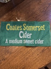 Coates Somerset Cider Beer Bar Towel Mat Runner Classic