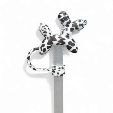 Cow Print Balloon Dog 3D
