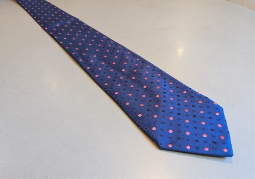 Charvet silk necktie dark - silk, blue